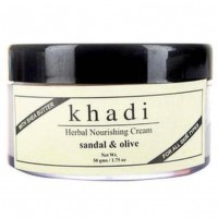 Питательный крем Сандал и Олива (Sandal Olive Nourishing Cream) 50г. Khadi Natural.